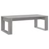 VidaXL Coffee Table Sonoma Grey 102x50x35 Cm Engineered Wood 823364