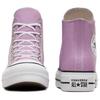 Converse Удобные высокие парусиновые кеды All Star Lift для женщин фиолетового цвета