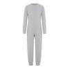 Unisex Kids Adaptive Clothing Round Neck Long Sleeve Back Zipper Cotton Jumpsuit Comfortable All Day Wear