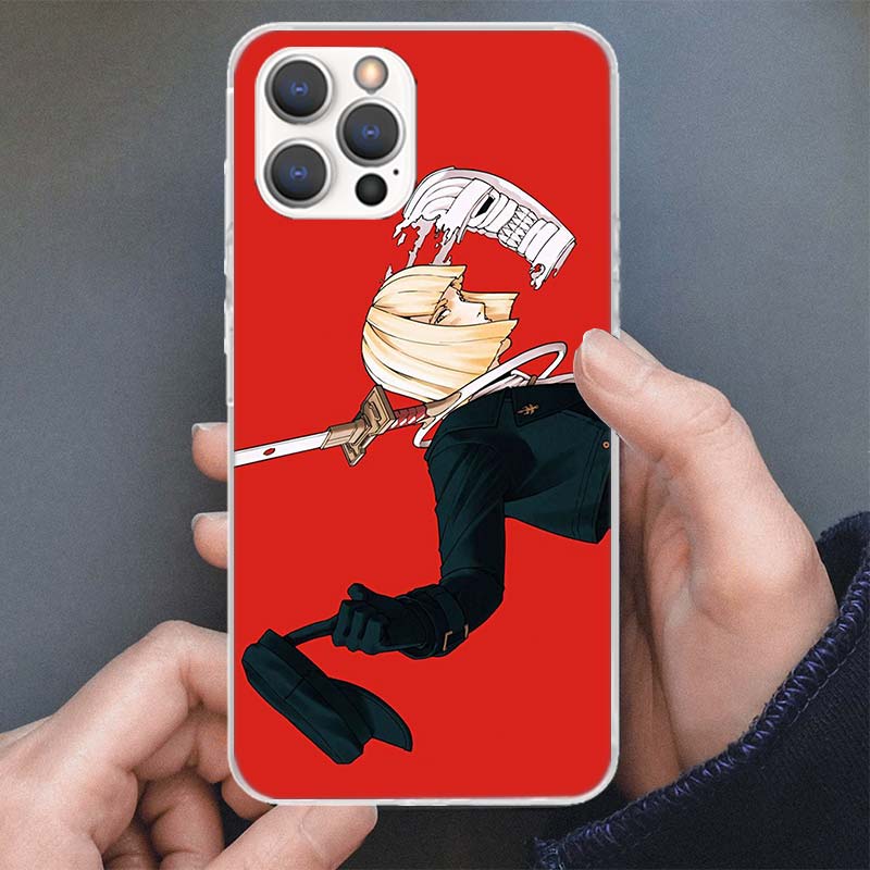 Чехол для телефона Bleach Синдзи Хирако для iPhone 17 16 15 14 13 12 11 Pro Max Mini Plus Air 7 SE 8 Мягкий силиконовый печатный корпус Funda 17