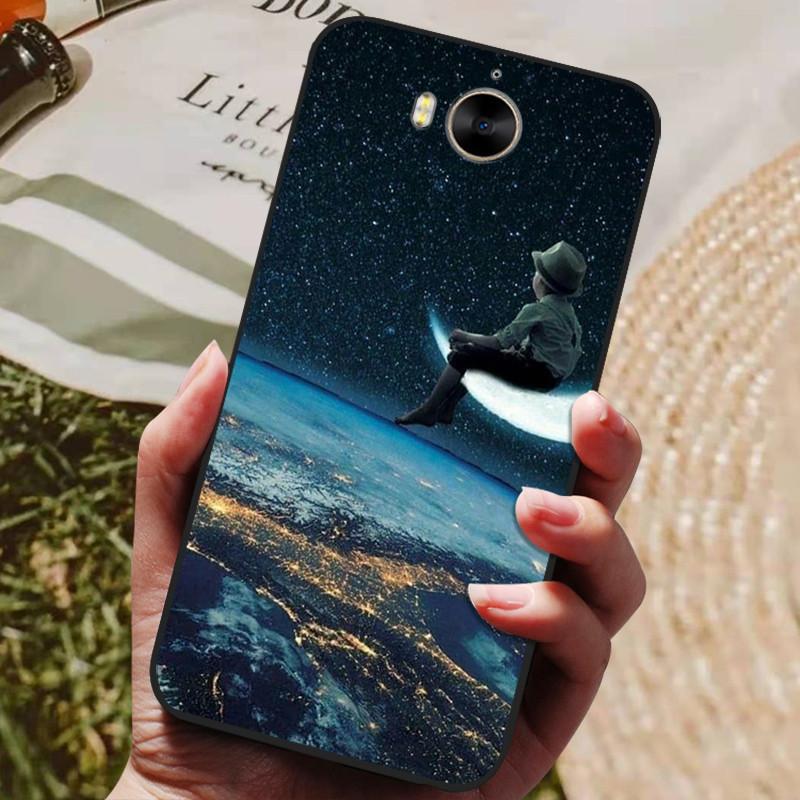 Чехол для Huawei Y5 2017 / Y6 2017 Мягкий силиконовый чехол для телефона Для Huawei Y5 2017 Задняя крышка Для Huawei Y6 2017 mya-l22 mya-u29 Чехол