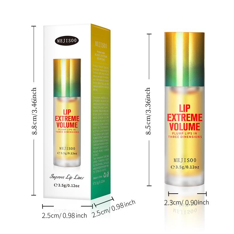 Длительное действие сыворотки для увеличения объема губ, мгновенное придание объема, масло для восстановления тонких линий на губах, повышение эластичности, сексуальный бальзам для губ