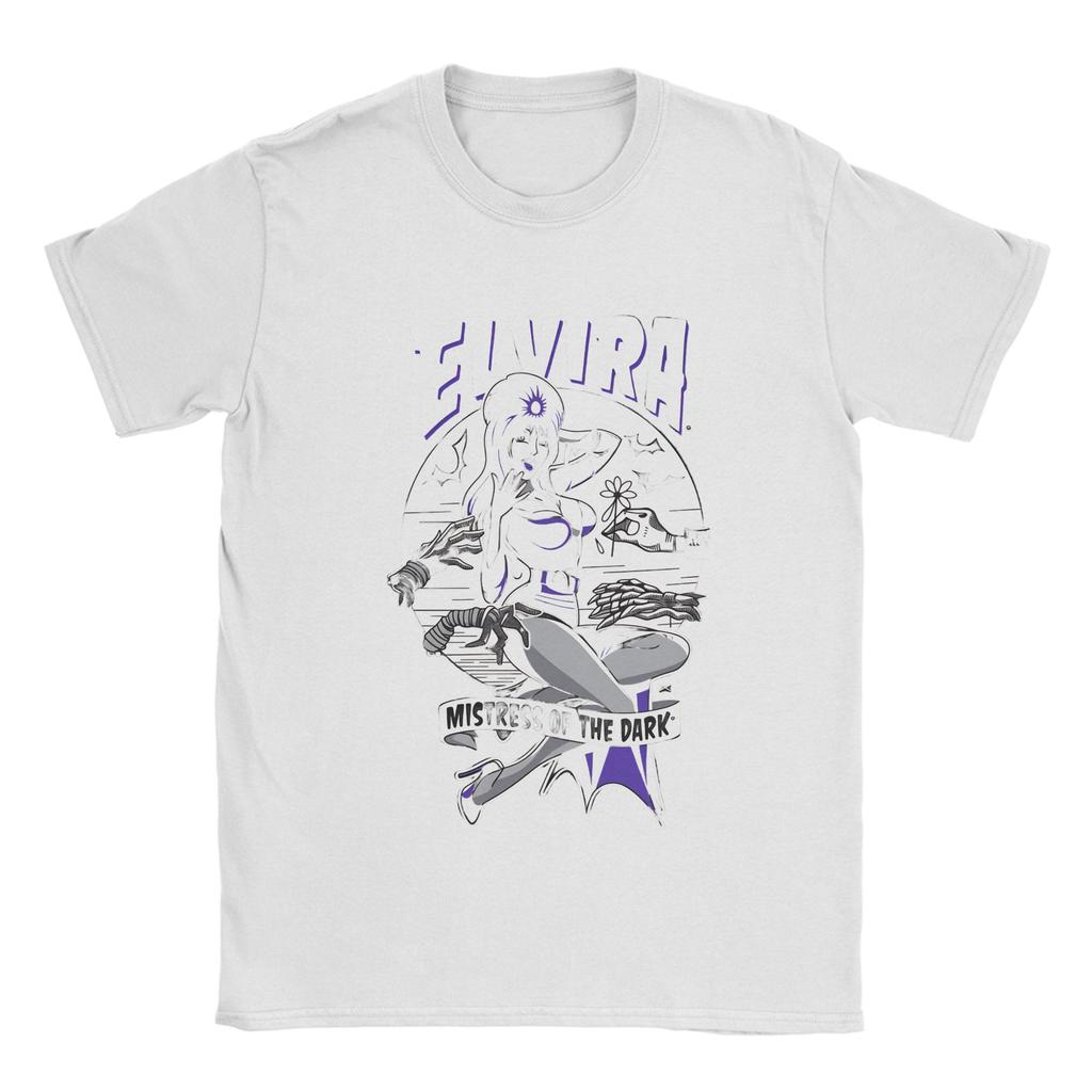 EElviras Ladies Printed TShirt Suitable for Both Unisex and Women Unisexs TShirt Fashionable Casual ShortSleeved Clothing