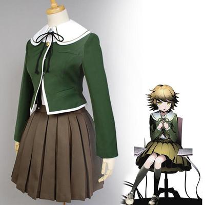 Кума Тихиро Фудзисаки карнавальный костюм Danganronpa Fujisaki парик для косплея женская форма JK костюм на Хэллоуин