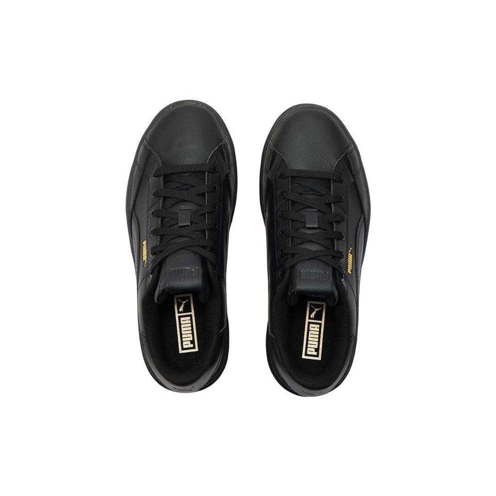 Puma Кроссовки Lajla Lthr с низким верхом Женские кроссовки Черные 390643-02