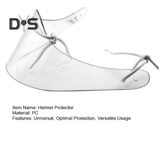 Универсальный защитный шлем, прозрачный козырек, устойчивый к царапинам, противотуманный хоккейный щиток, вентилируемый дизайн, небьющийся, широкий обзор, прочная хоккейная лента для хоккея с шайбой