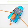 Solar Powered Rowing Toy Children DIY Creative Puzzle Module Ship Deformation Toy Gift