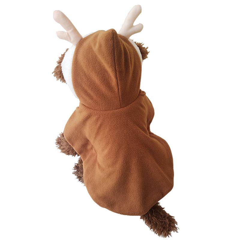 New Cloak British Shorthair Hairless Cat Winter Cat Clothes Christmas Tree Elk Winter Christmas Shawl Pet Clothes