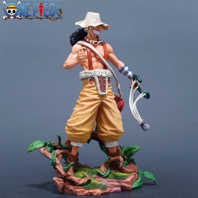 25 см/9,84 дюйма Аниме One Piece Модель Усопп Фигурки Действия ПВХ Статуя Настольное Украшение Коллекционная Модель Игрушки Подарки Красивый Дизайн