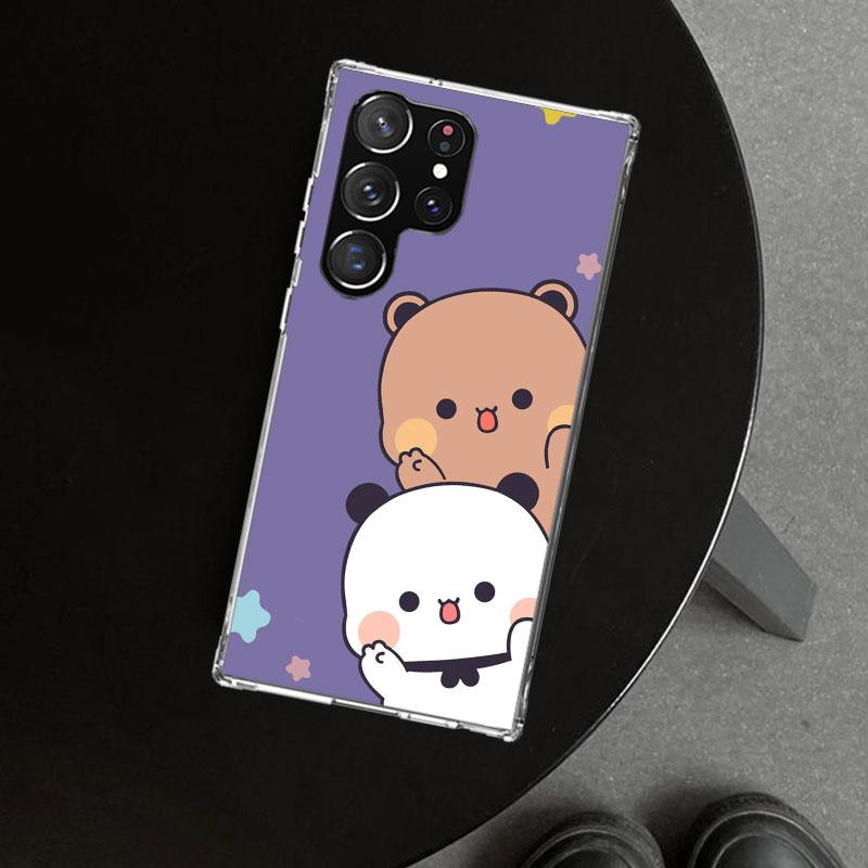 Bubu Dudu Мультяшный Милый Чехол для Телефона для Samsung Galaxy S26 S25 Edge S24 S23 Ultra S22 Plus S21 FE S20 + Художественный Индивидуальный Funda