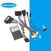 For FORD Transit Tourneo 2017 Car Android Radio Frame Fascia Stereo Panel Harness Wire Canbus Box Dashboard Mount Kit