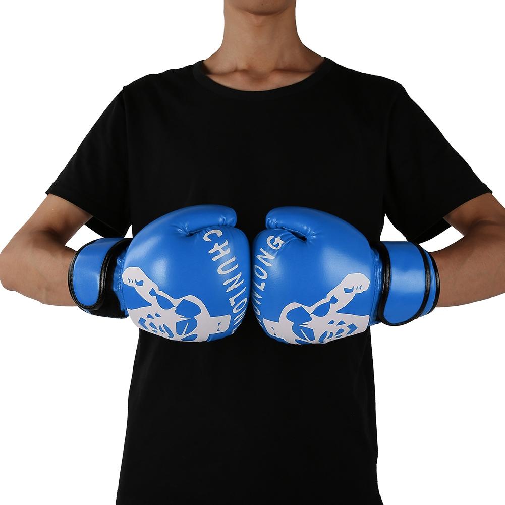 1 пара боксерских перчаток Sanda Boxglove Кенпо Тренировочное оборудование для взрослых детейсиний