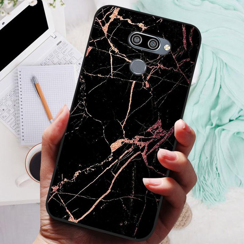 for LG K50 Q60 Case K 50 Soft TPU Silicone Phone Covers for LG Q60 LGK50 K 50 LGQ60 Case Bumper Q 60 Shockproof Coque Cover