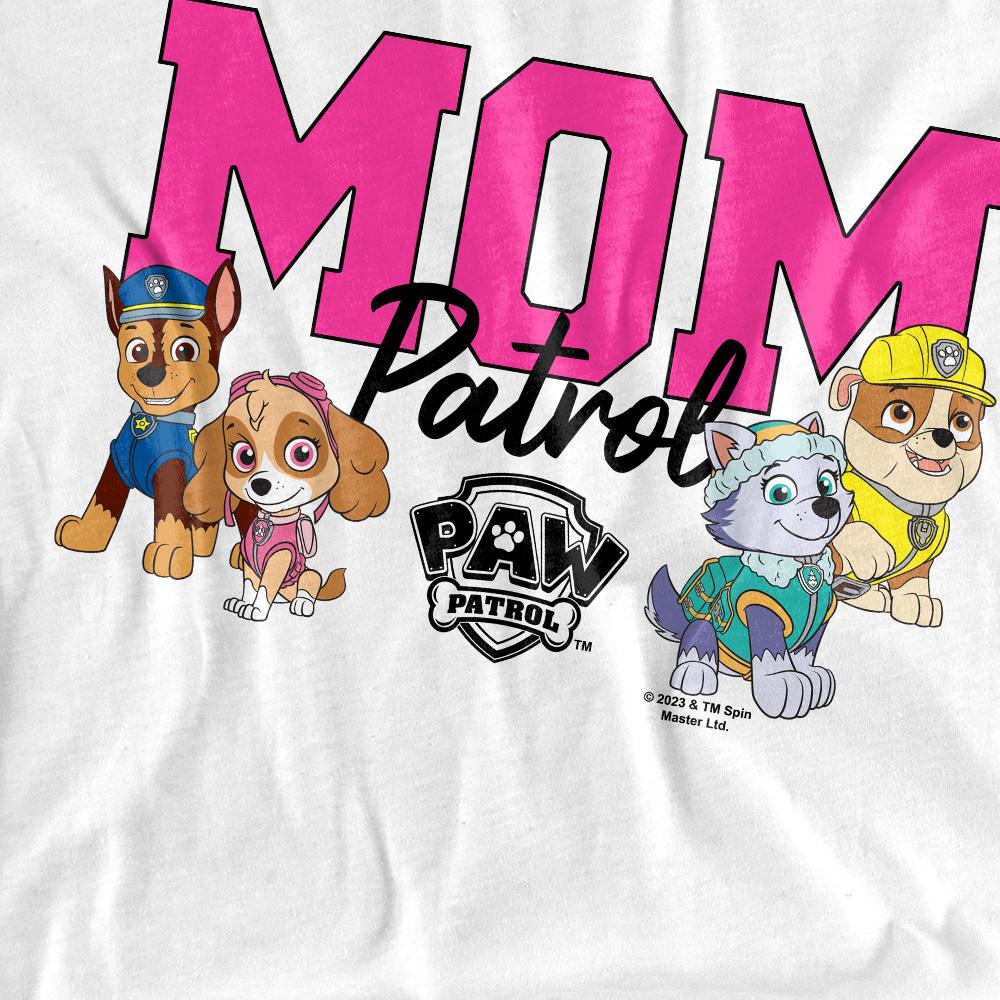 Paw Patrol Mens Mom Patrol Mothers Day T-Shirt