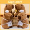 Capybara Plush Chef Toy Dolls Room Decoration Ornaments Children Gift Christmas