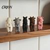 Зажимы для сумок с животными 5 шт. Фермерские зажимы, 3D-печать, милая корова, свинья для хранения на кухне, многоразовый запайщик пакетов из смолы, прищепки, смешные для дома и офиса
