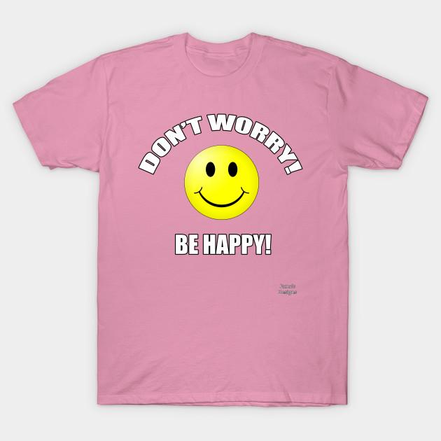 Футболка женская футболка Dont Worry Be Happy футболка Harajuku Print Kawaii футболка летняя женская футболка с коротким рукавом топ футболка