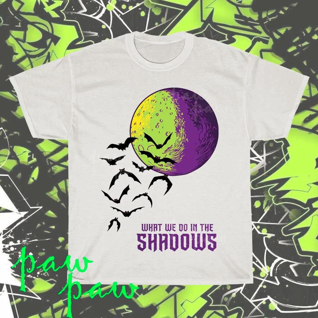 Абсолютно новый Американский футболка What We Do in the Shadows Летучая мышь Смешная Размеры от S до 5XL