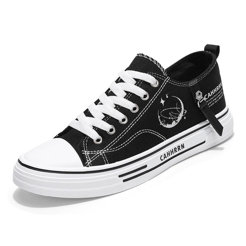 Мужская парусиновая обувь, дышащая оригинальная обувь для сноубординга, классические тканевые туфли для студентов, низкие кроссовки