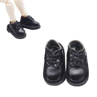 Rakulifey Obitsu 11 Униформа OB11 Размер Obitsu Кукла 11см BJD Кукла Подарок Обувь, Обувь, Обувь, Аксессуары, 1/12 Обувь, (Черный 2)