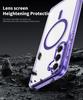 Оригинальный Магнитный Беспроводной Зарядный Чехол Magsafe Для Samsung Galaxy S24 S23 S22 Ultra Plus A55 A35 A15 HD Прозрачный Ударопрочный Чехол