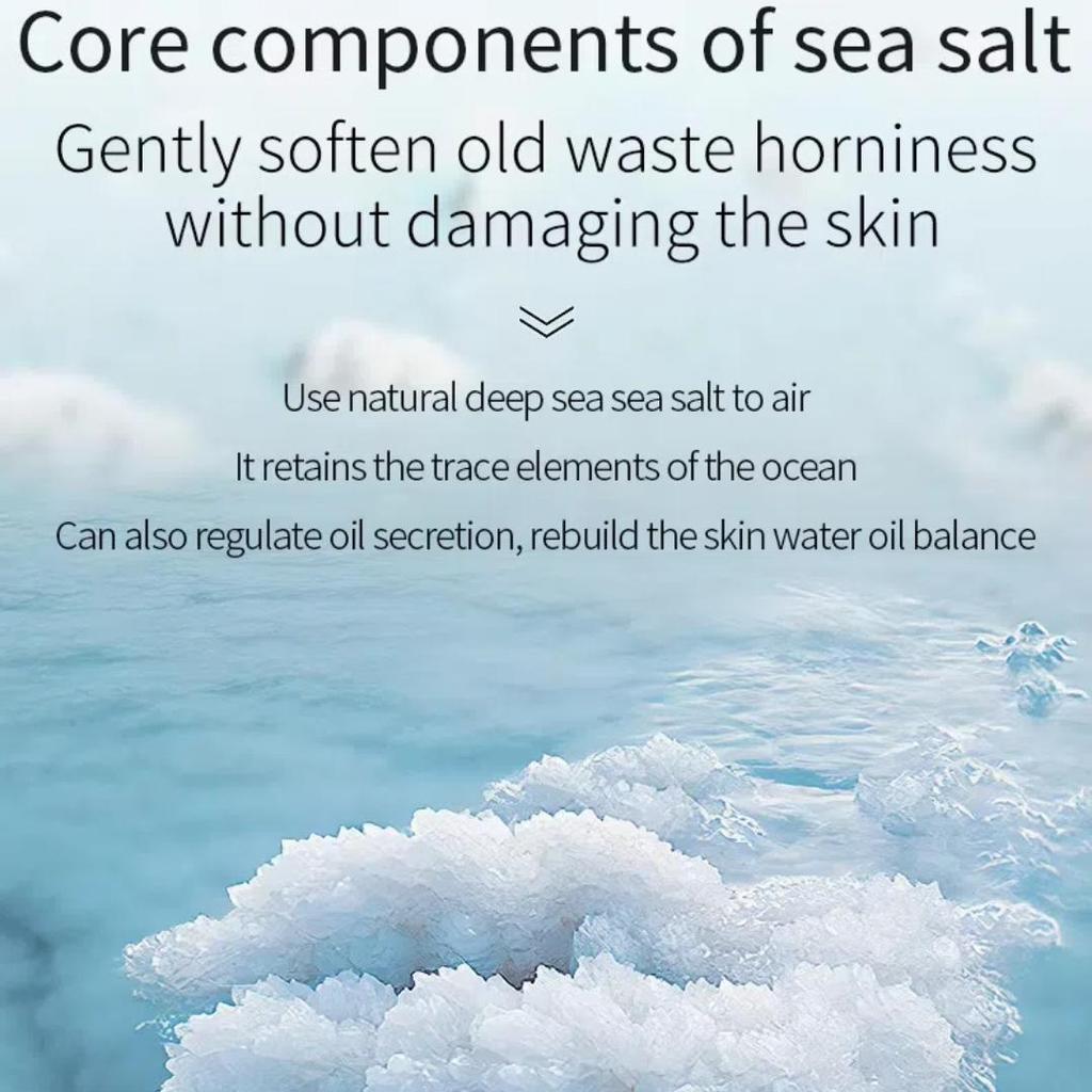 Скраб для тела с морской солью, натуральный скраб для тела с маслом ши, отшелушивающий, отбеливающий кожу, скраб для лица и тела