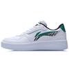 Doda Lightweight Casual Non-Slip Wear-Resistant Low-Top Skate Shoes Men Sneakers White Green AGCR197-3