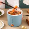 Hot Pot Electric Mini Ramen Cooker 450W  Noodles Cooker Multifunctional Electric Pot For Cooking Pasta Soup Portable Pot With Over-Heating