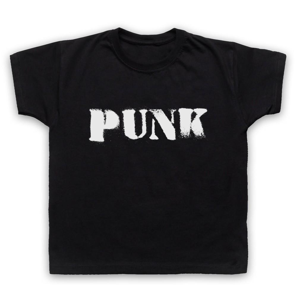 Punk Hipster Retro Slogan Rock Music Anarchist Anarchy Kids Childs T-Shirt