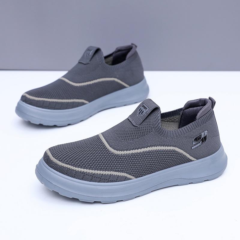 2025 новый стиль обуви повседневная мужская обувь мягкая подошва дышащая модные легкие тапочки женская обувь однослойная обувь