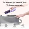 MinHuang Wireless Ionic 2-in-1 Hair Straightening & Curling Comb CN plug (adapter included)