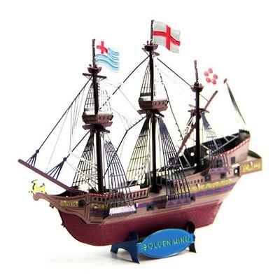Металлический пазл Alkkulbalm Transport Golden Hind Ho Color Корейский 3D пазл