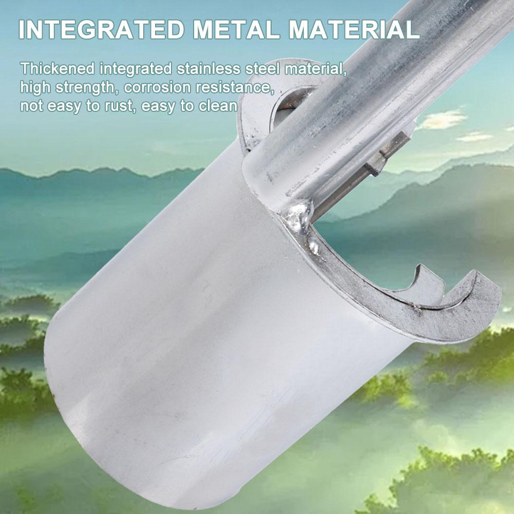 Hand Held Open End Seedling Transplanter Planting Tool Multi-Functional Plant Fruit Tree Side Port Transplanter For Agricultural