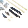 ESR677 12 Pieces Sunroof Sliding Roof Slider Shifter Runner Lifter Guide Clips Repair Kit for Renault Clio MK2 II X65  BB CB SB 1998-2016