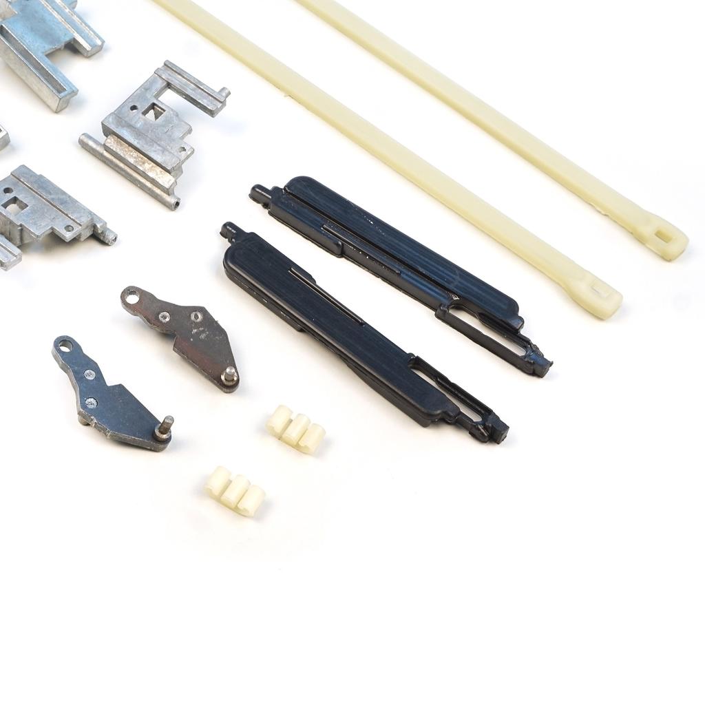 ESR677 12 Pieces Sunroof Sliding Roof Slider Shifter Runner Lifter Guide Clips Repair Kit for Renault Clio MK2 II X65 BB CB SB 1998-2016