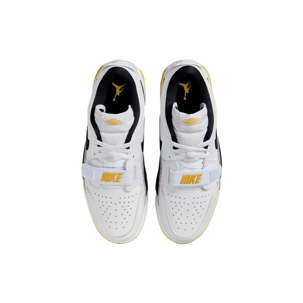 Кроссовки Air Jordan Legacy 312 Low Желтая охра Мужские Белые Черные Волчий серый CD7069-107