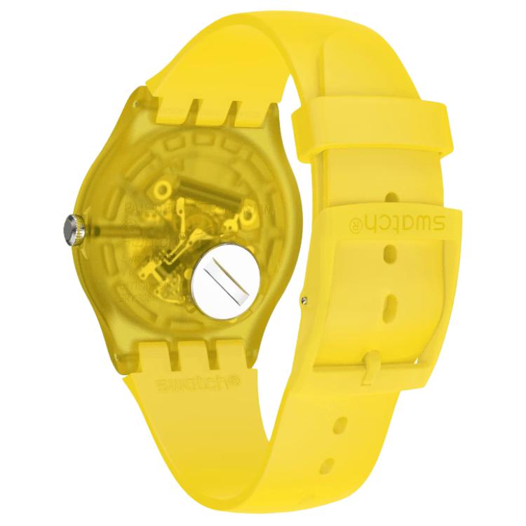 Swatch Унисекс Желтые Часы SUOJ108 SUOJ108