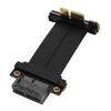 PCIE 4.0 Riser Cable 180 Full Speed Lossless Gen 4 GPU Graphics Card Extension Cable for M.2 WiFi USB Sound Card