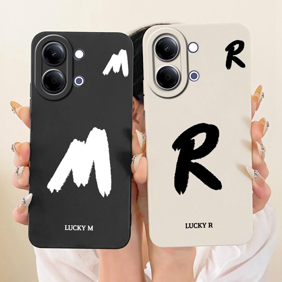 New Fashion Letter Phone Case For Vivo Y05 Y11d Soft Silicone Cases For Vivo Y11D Y05 4G Shockproof Covers Bumpers