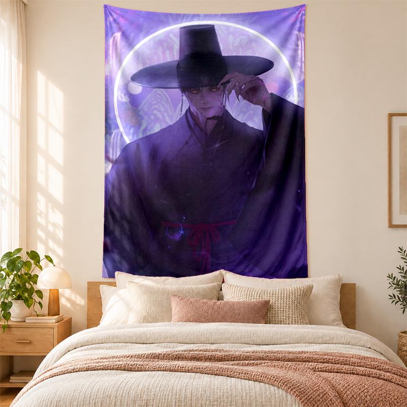 Kpop demon hunters Tapestry highquality for decorating living room bedroom dorm walls ideal as bedroom wallart orholiday gift