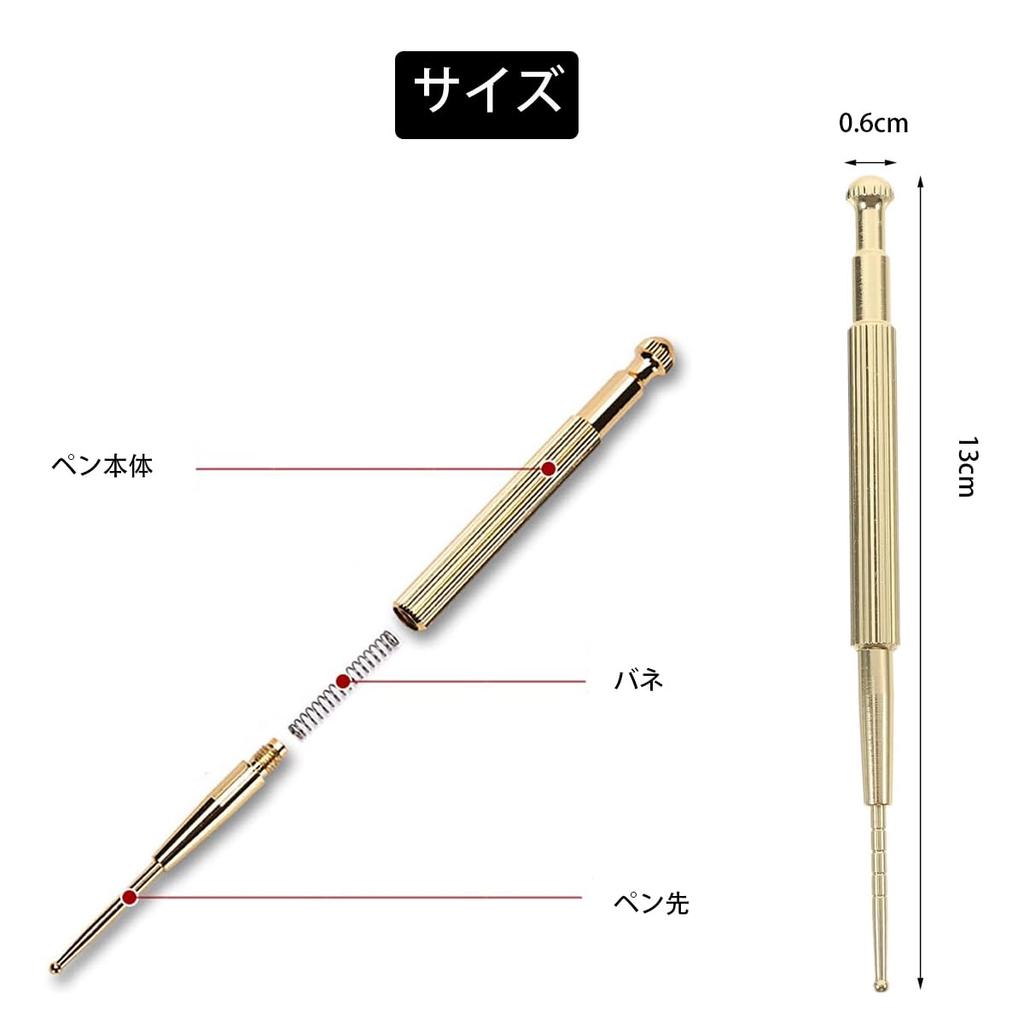 Ear Acupressure Face Brass Massage Myofascial Full Body Easy To Massage Tool Stick, Massager, Spring-Loaded, Stick, Release, Acupressure, Use,