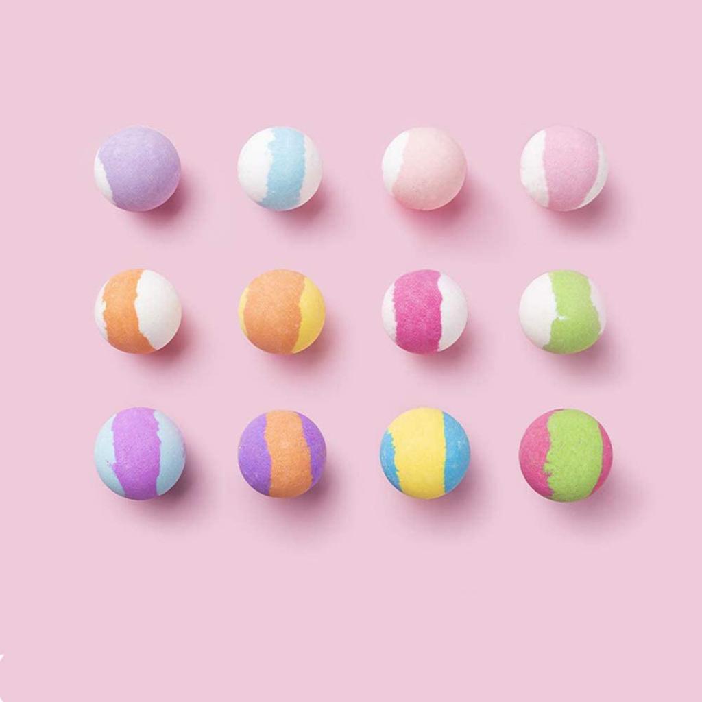 Подарочный набор шариков для пенной ванны 12 шт. Ши Увлажняет сухую кожу Идеально подходит для пузырьковой и спа-ванны