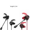 New With Mic Gaming Earphones Professional Multifunctional In-Ear Sports Headphones Universal Durable Gaming Earbuds Game