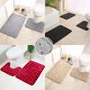 Рельефный коврик для ванной с галькой Супервпитывающий Быстросохнущий Утолщенный Удобный Туалетный Нескользящий Напольный коврик Машинная стирка Домашний декор