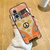 Hippie Peace Bus and Sunflower Funda For OPPO Reno 13 F 14F 12F 11F 8T 7 8 Lite 10 11 12 14 OPPO Find X5 X6 X8 X9 Pro Case