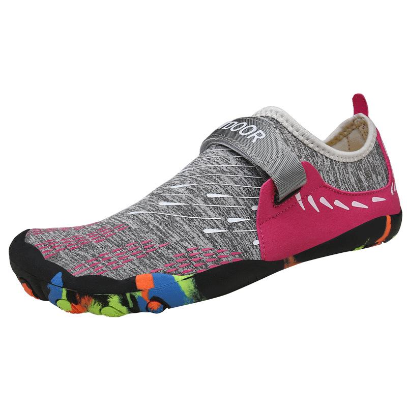 Модные уличные пятипалые пляжные водные походные вейдерсы Мужские женские универсальные амфибийные туфли для плавания Быстросохнущие повседневные туфли