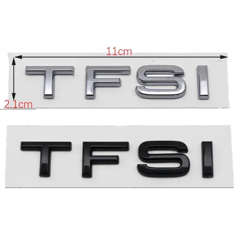 ABS Car Rear Trunk Emblem Badge Sticker for qaz24 TFSI Logo A4 Q5L A5 A3 A6 C5 Q5 Q7 R8 RS5 RS4 RS3 RS6 S8 S7 S6 S5 SQ5 SQ7
