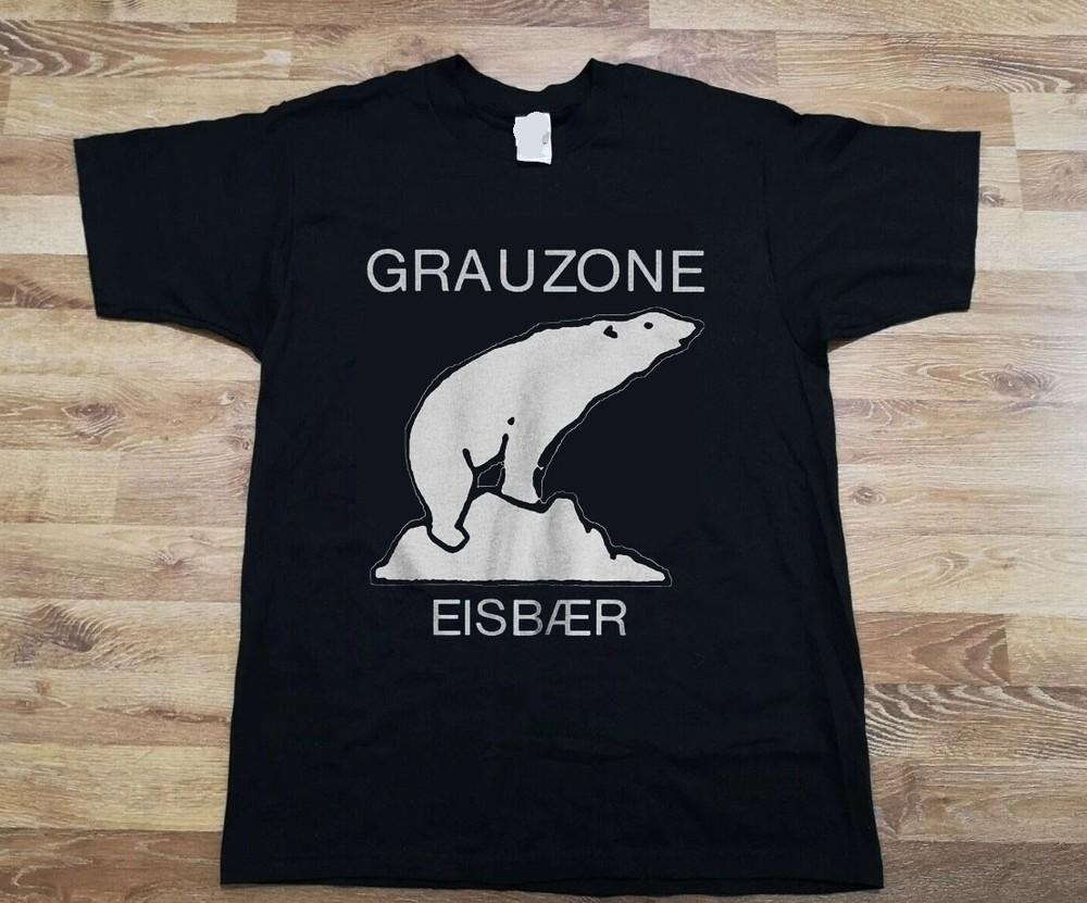 Grauzone Eisbär T-shirt music band shirt gift for fan TE3448