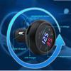 12V 24V LED 3 in 1 Car Volt Meter Car Cigarette Ligter Digital Voltmeter Gauge Thermometer USB Charger Voltage Meter Universal