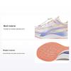Кроссовки для бега Li Ning Kids Fei Ying 2.0 Mesh Sports Casual с амортизацией и отскоком, детские кроссовки для бега белого и фиолетового цвета YKFU014-6